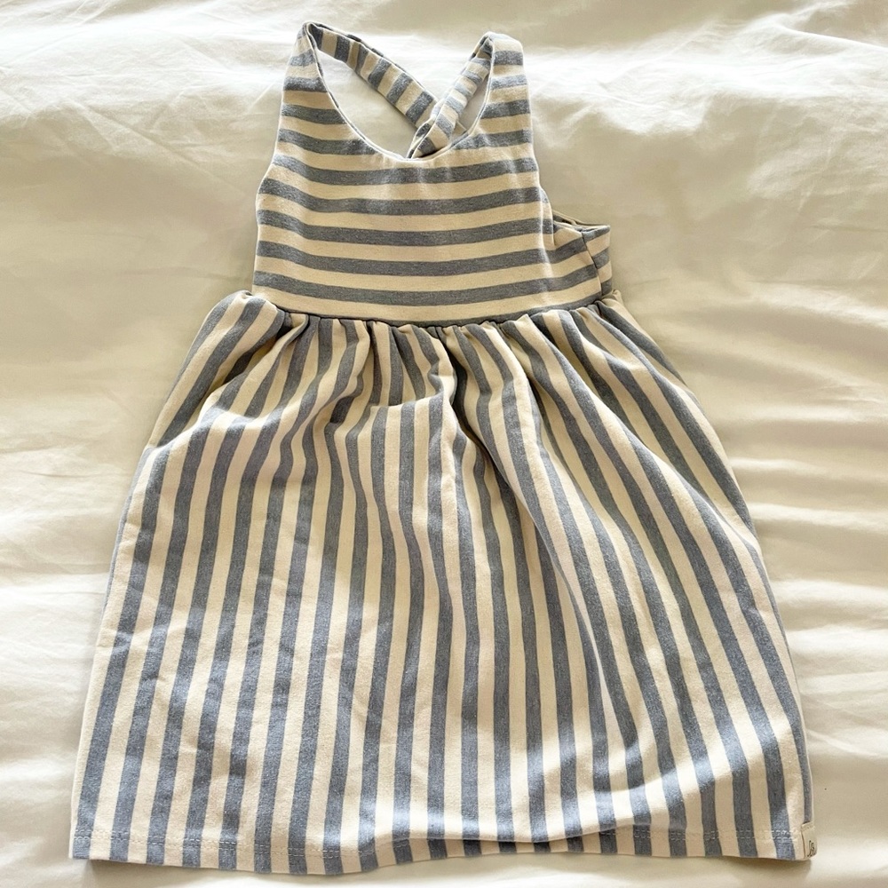 Lulu and Roo cross back dress